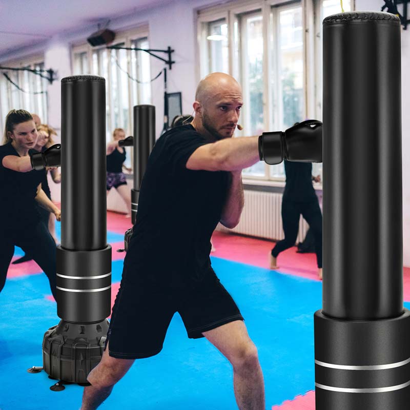 175 cm Stehender Boxsack mit Saugnapf & Stoßdämpfung – MMA & Fitness