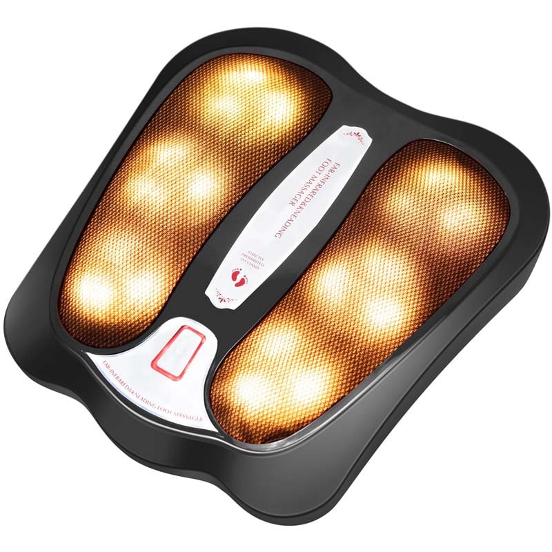 3-in-1 Elektrisches Fußmassagegerät mit Shiatsu & Infrarotwärme