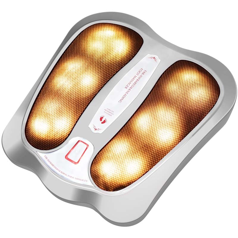 3-in-1 Elektrisches Fußmassagegerät mit Shiatsu & Infrarotwärme