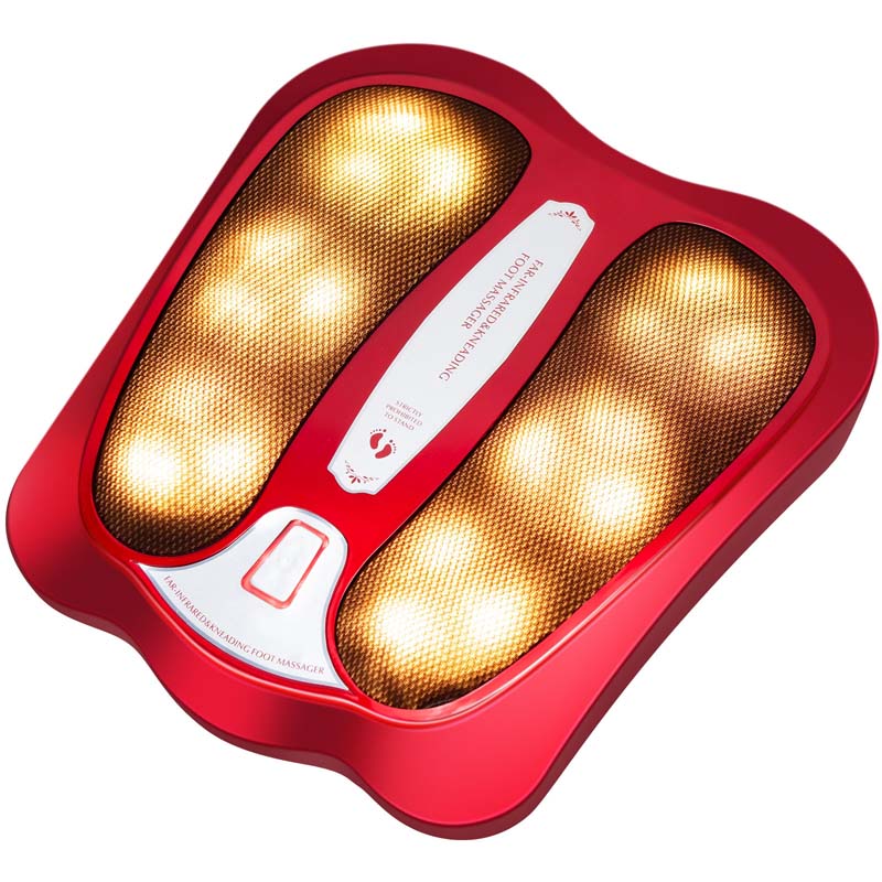 3-in-1 Elektrisches Fußmassagegerät mit Shiatsu & Infrarotwärme