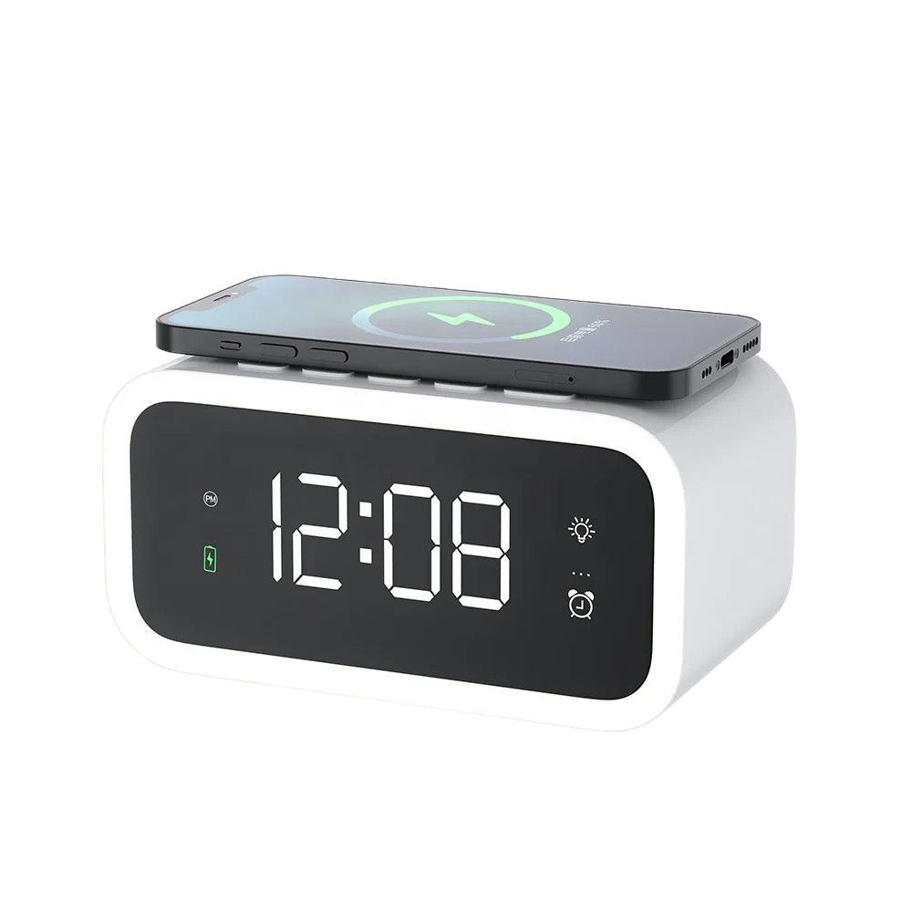 2-in-1 Alarm Clock - Multitime - Digital Display