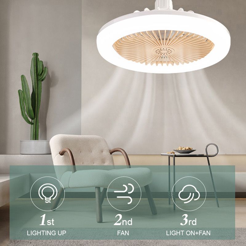 2-in-1 stille verstellbare Ventilatorlampe mit Fernbedienung für das Schlafzimmer (Kostenloser Versand)