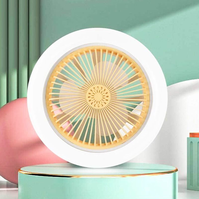 2-in-1 stille verstellbare Ventilatorlampe mit Fernbedienung für das Schlafzimmer (Kostenloser Versand)