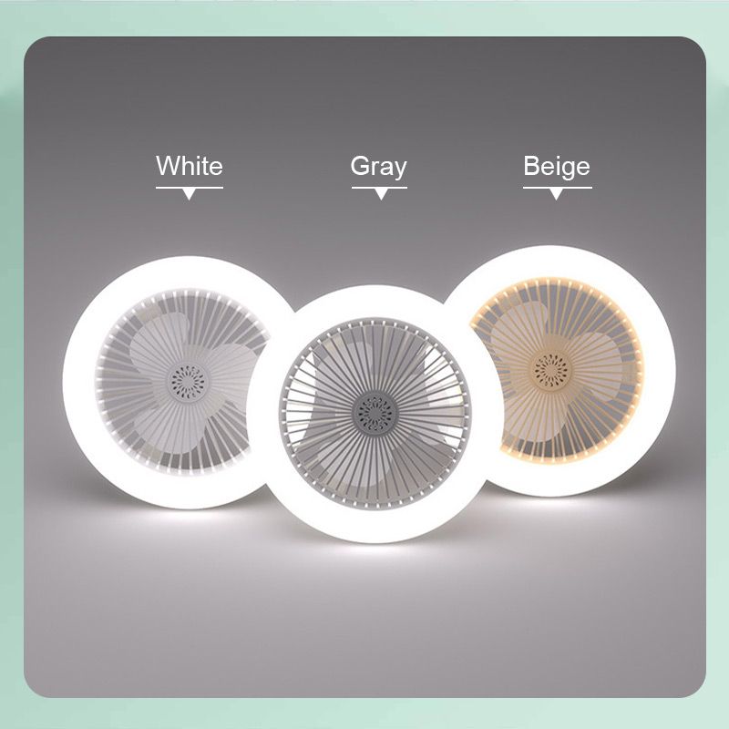 2-in-1 stille verstellbare Ventilatorlampe mit Fernbedienung für das Schlafzimmer (Kostenloser Versand)