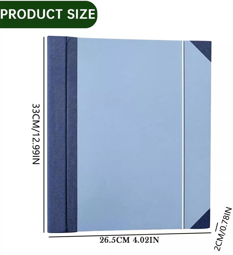 Document Organizer Binder | Durable Accordion Design with Expanding Pockets for Essential Records & Important Documents