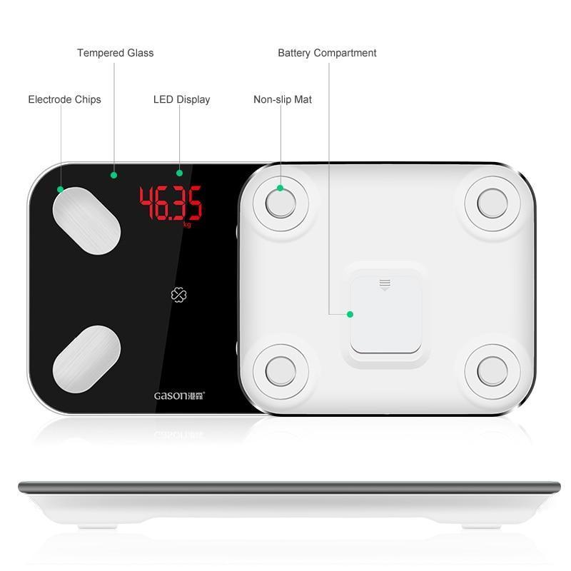 Digital bathroom body weight scale