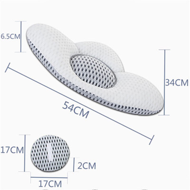 Verstellbares Lendenstützkissen mit Memory-Schaum – Gegen Rückenschmerzen