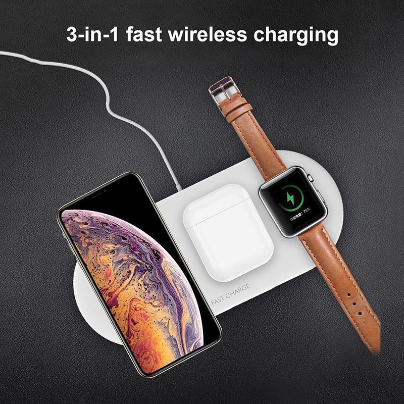 3-in-1 Wireless Charger Ladestation