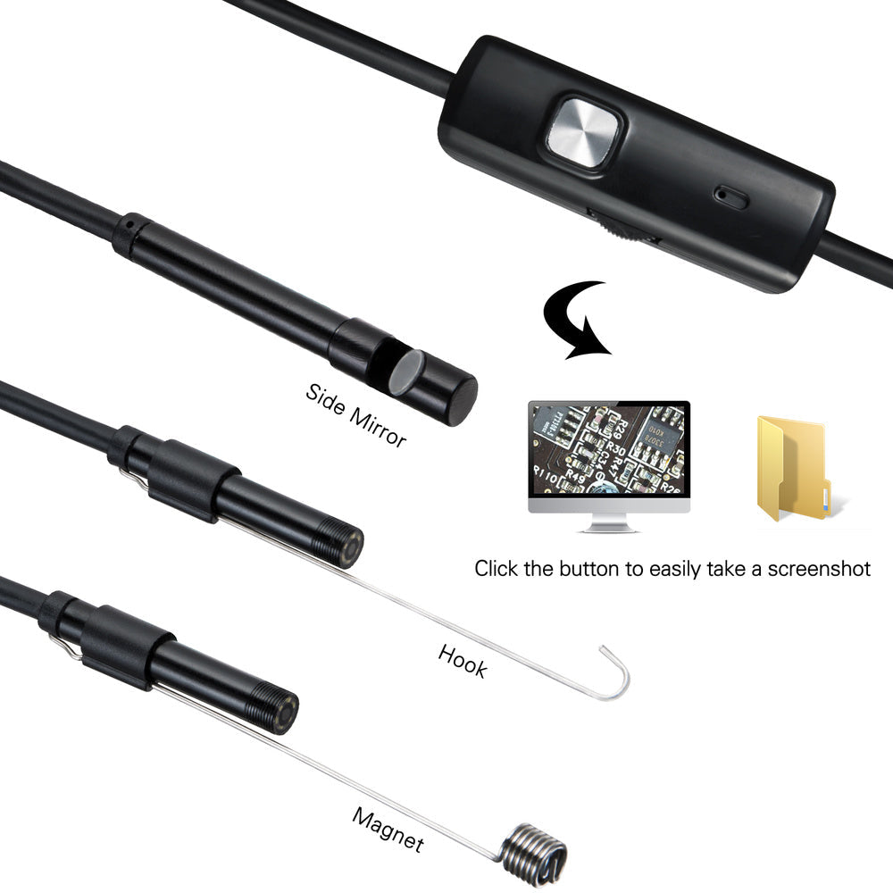 3 in 1 HD Inspektionsendoskop für Telefon l Wifi-Endoskop