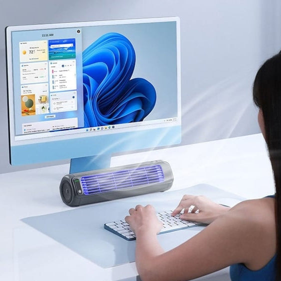 Silent portable air cooler