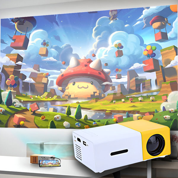 High-Quality HD Mini Home Cinema Projector