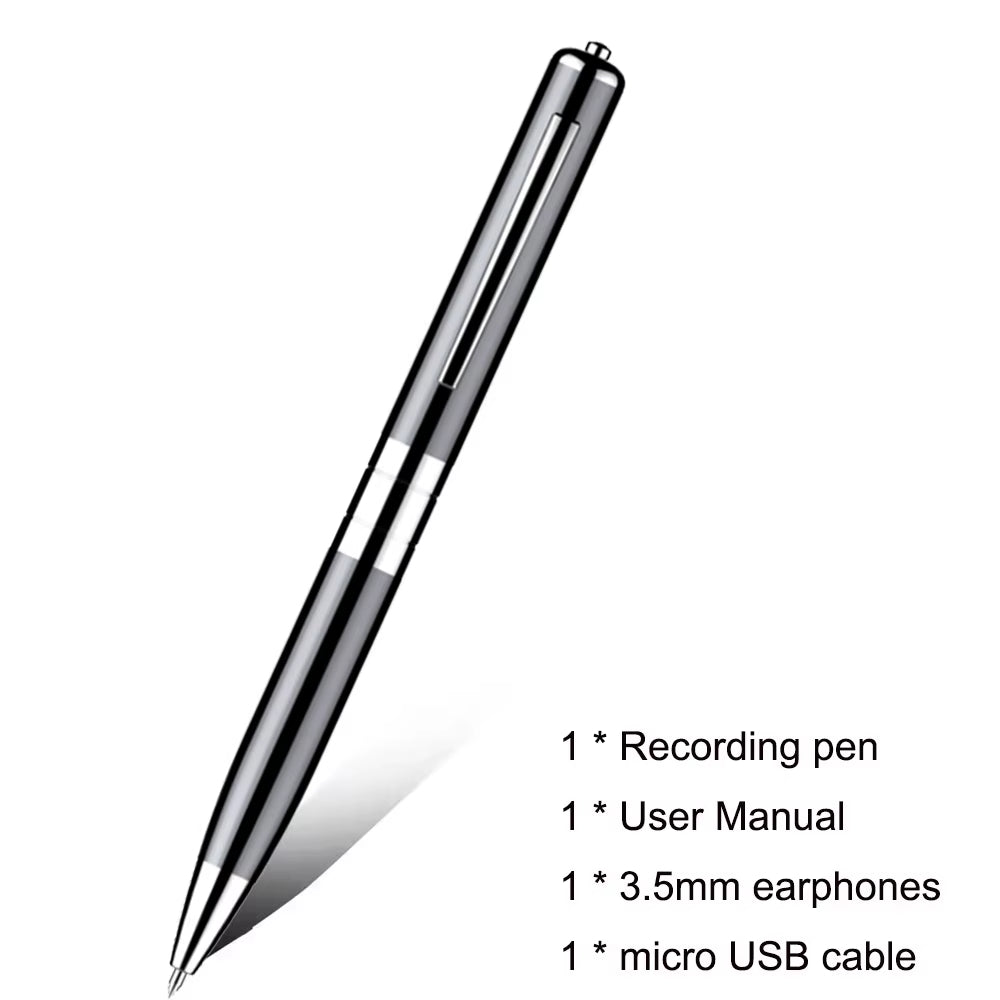 Digitaler Sprachaktivierter Aufnahme-Stift mit 360° für Besprechungen und Meetings