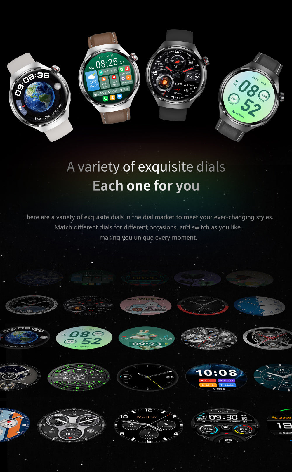 Hochwertiges GT4 Pro Smartwatch Männer: IP68 NFC GPS Tracker, AMOLED 360*360 HD Bildschirm, Herzfrequenz, Bluetooth-Anruf | Limitierte Auflage