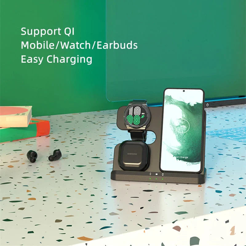 3 IN 1 WIRELESS LADENSTATION FÜR SAMSUNG GALAXY Z FOLD 4, SAMSUNG Z FOLD 4 ZUBEHÖR
