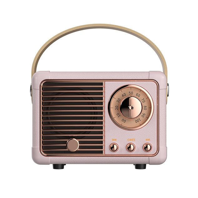 Bluetooth Boombox H2 Classical Retro Decor USB Portable Vintage Speaker Bluetooth Mini Player