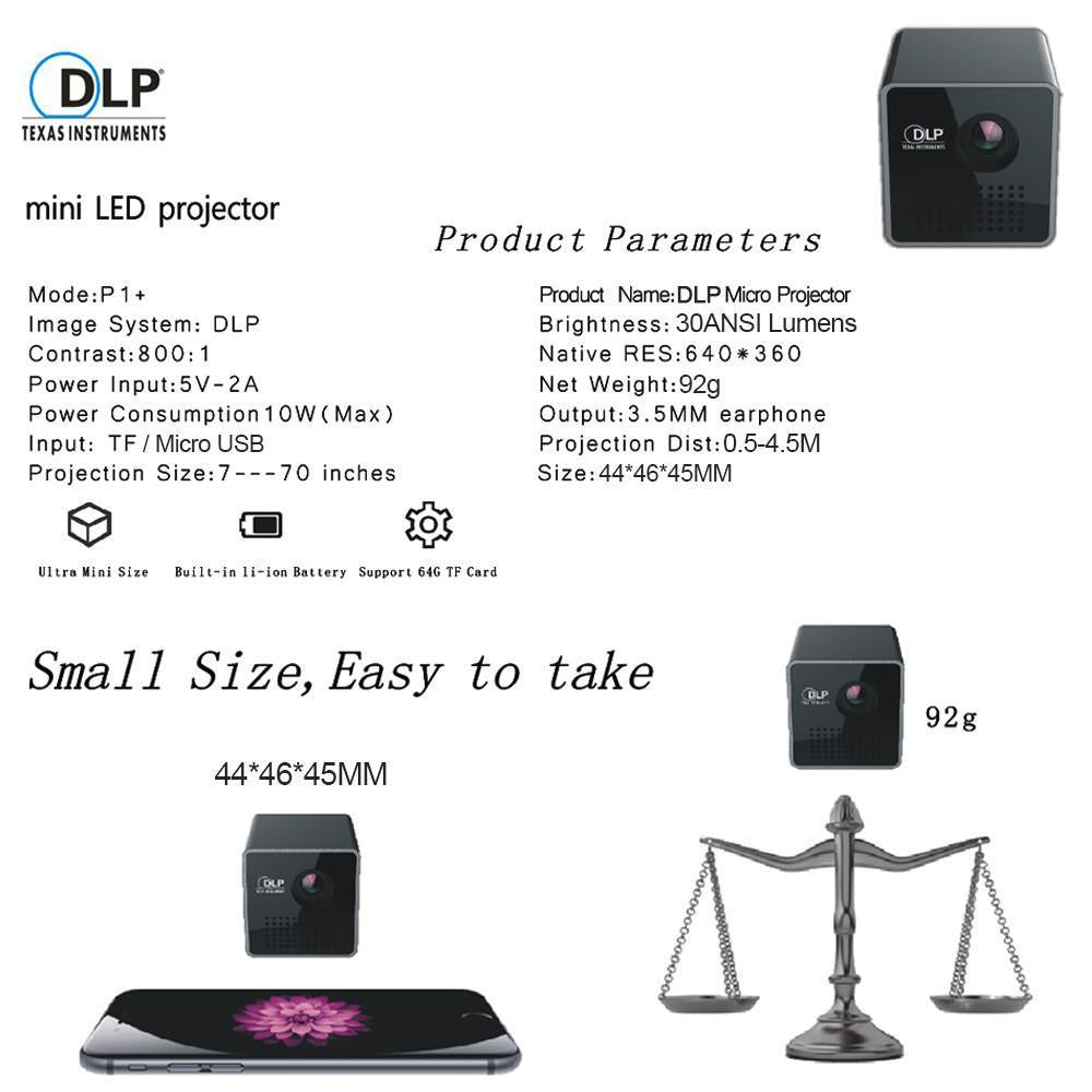 Mini Projector 1080P HD