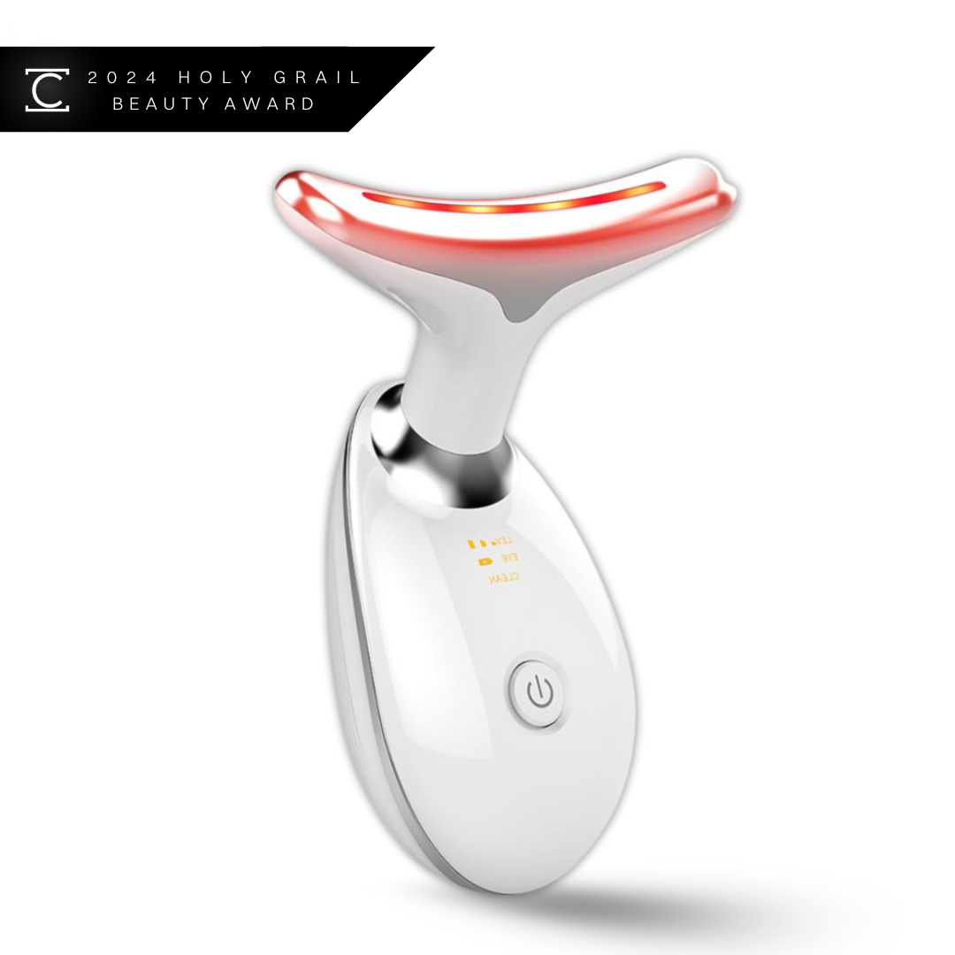 LED Light Facial & Neck Sculptor | 7-in-1 Anti-Aging Device for Firming, Lifting & Smoothing Skin at Home