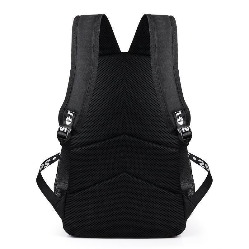 Boys School Charging Backpack Student Luminous Animation Usb Charge Changeover Joint