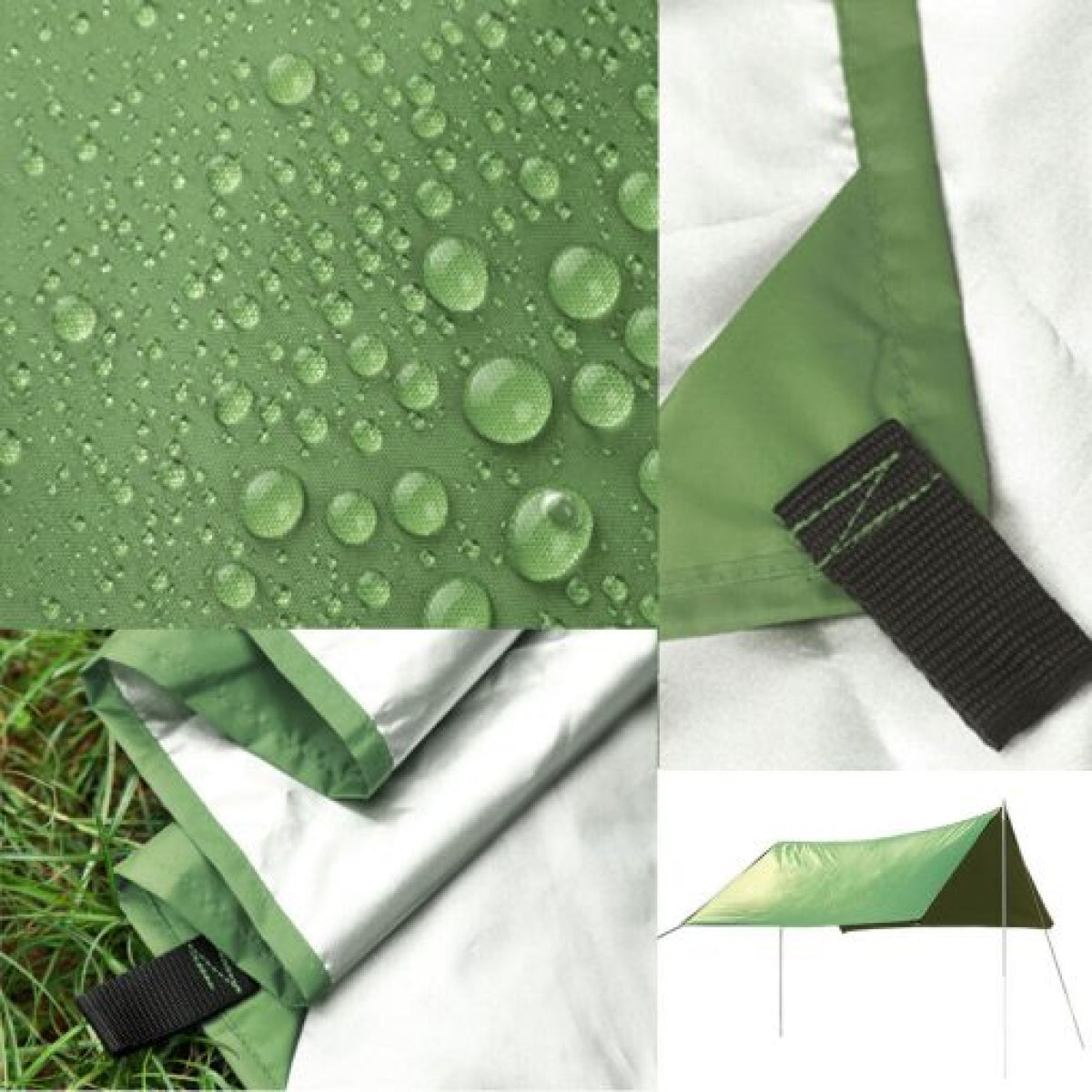 Camping Hammock Kit - Complete with Mosquito Net, Under Quilt Blanket, and Rainfly Cover Tarp for Ultimate Outdoor Comfort