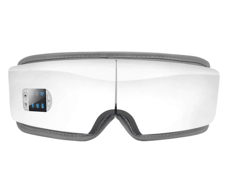 Augenmassagegerät mit Wärme, Luftdruck & Musik – Faltbar & Smart