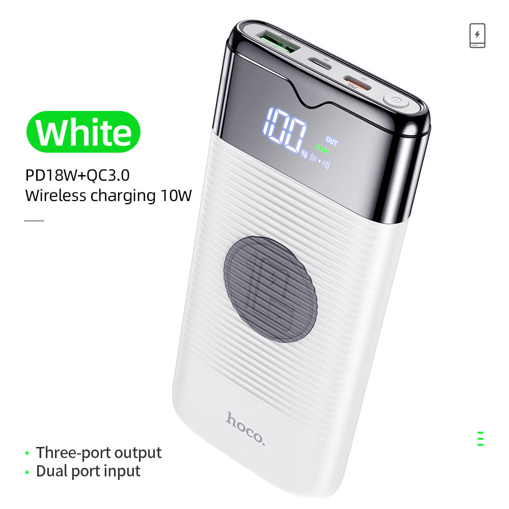 10.000mAh Wireless Power Bank mit Schnellladung