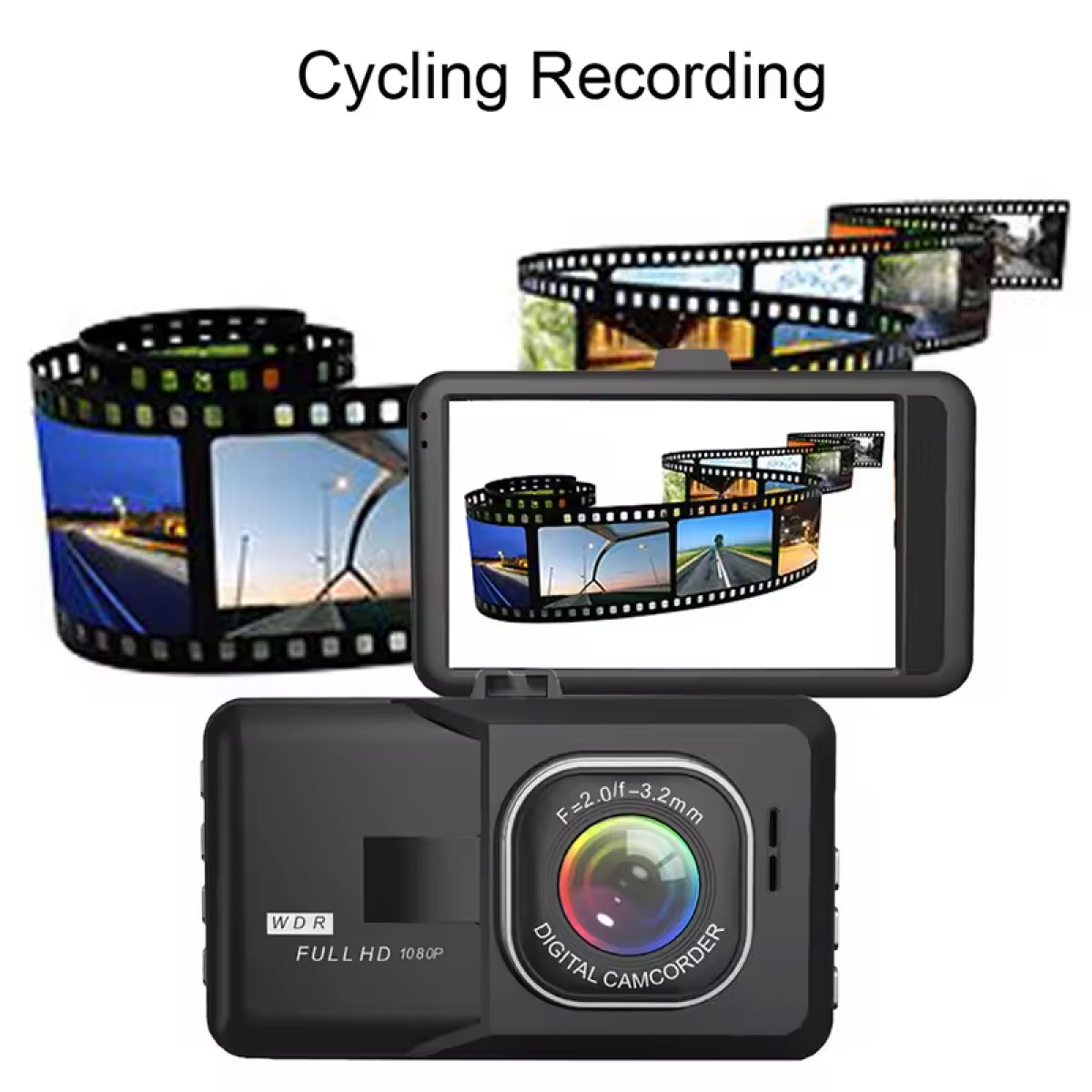 Reliable dash cam for clear video recording and enhanced driving safety. Easy installation and high-quality footage for every journey