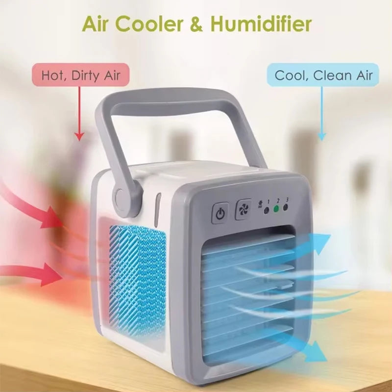 4-in-1 Portable Airconditioner with Humidifier & Purifier