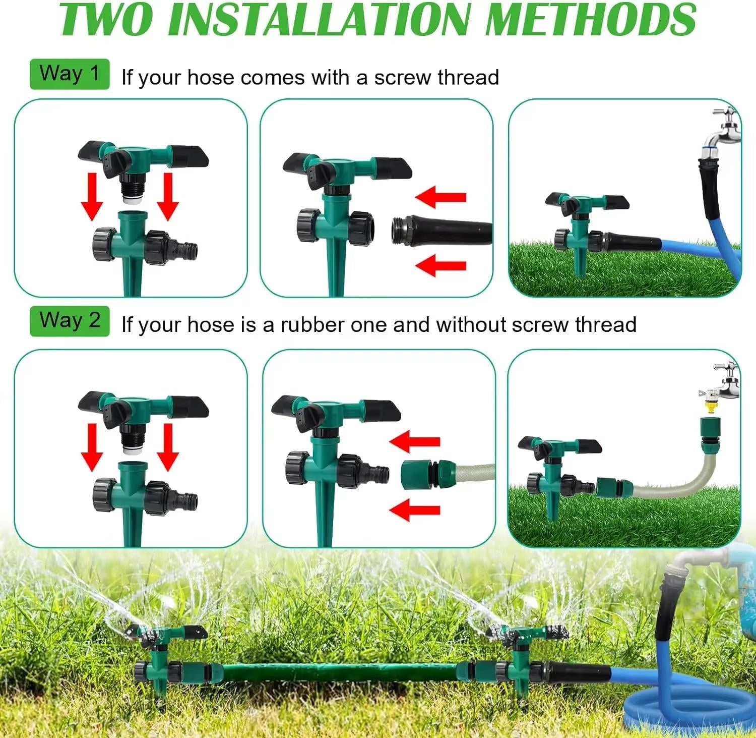 Sprinkler Systems For Gardens 5 Set