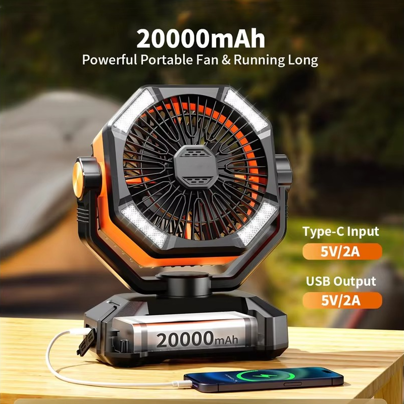 Portable Camping Cooling Fan