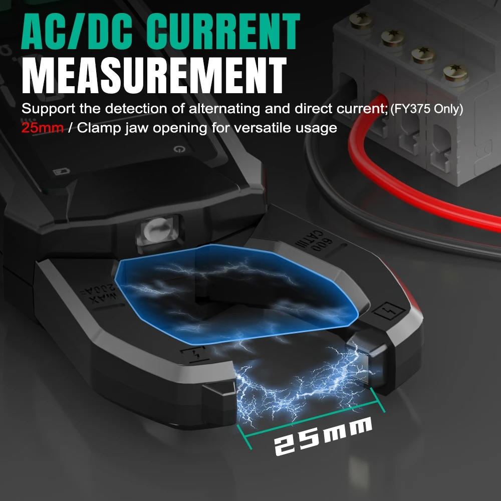 AC DC Clamp Electric Meter