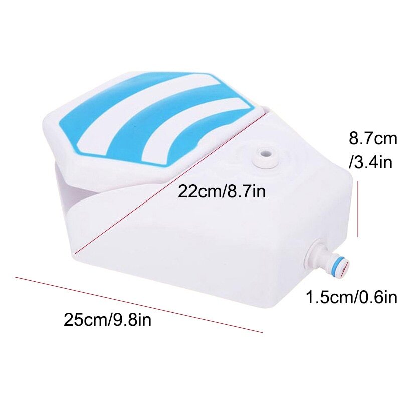 Outdoor Dog Drinking Fountain Dispenser - Step-On Water Station for Pets, Ideal for Backyard & Park Use