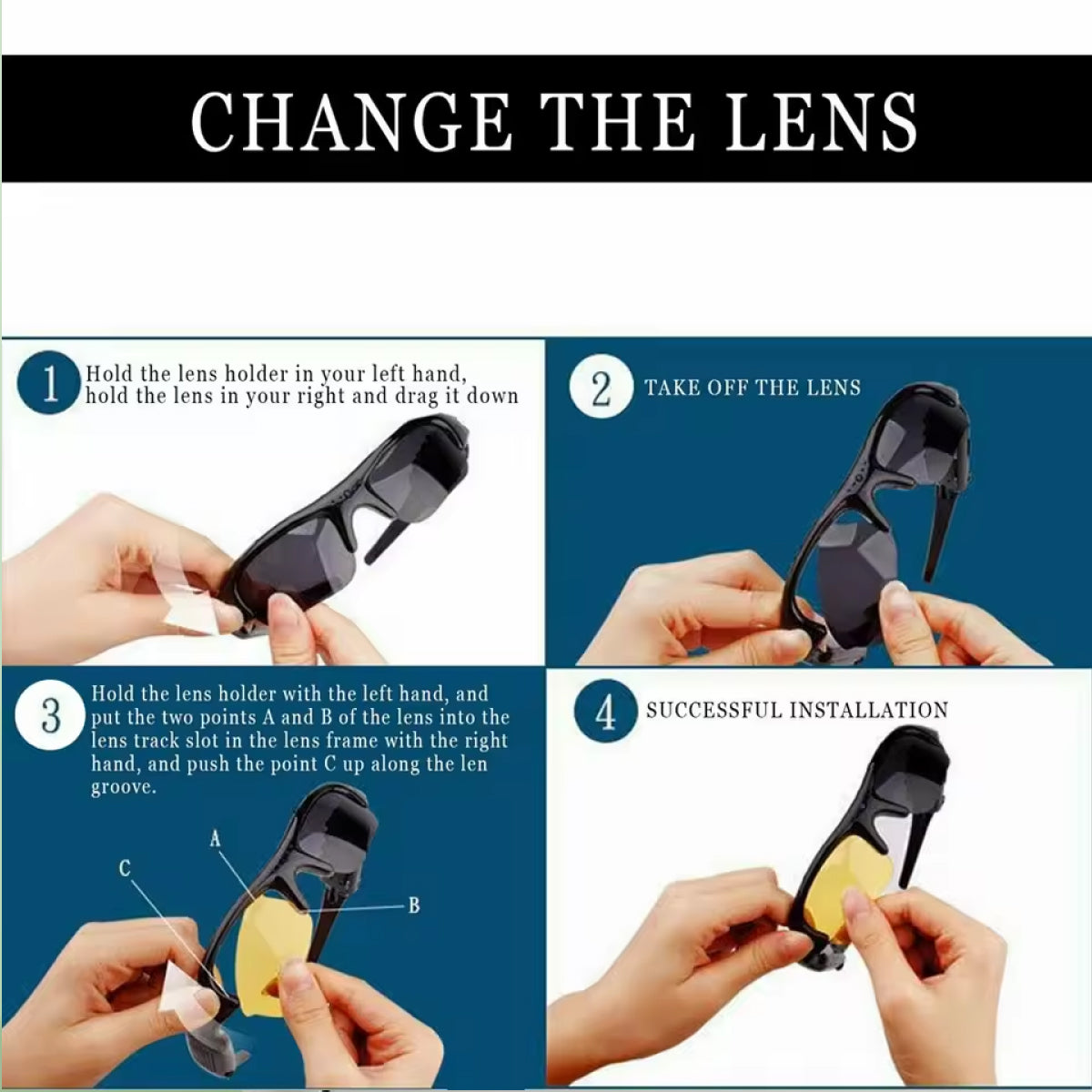 Camera Glasses | 1080P Video – Stylish Polarized Lenses | Discreet Video Recording Eyewear for Surveillance