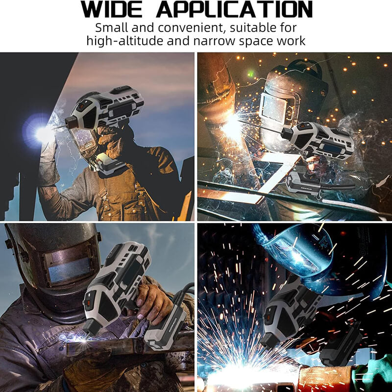 Handheld Welding Kit with 10 Welding Rods for DIY Repairs and Metal Fabrication