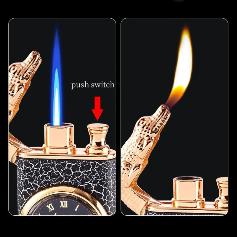 ( 1+1 KOSTENLOS) CrocoFlame: Das Dual-Feuerzeug