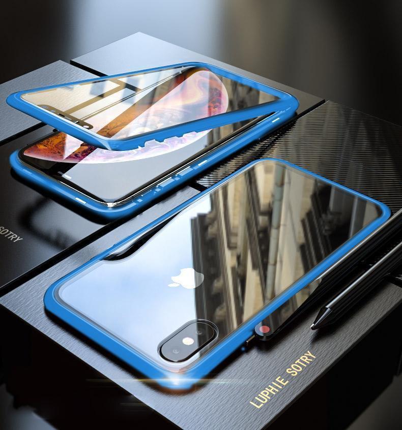 2019 Upgrade Magnetische Adsorption Doppelseitige iPhone Hülle