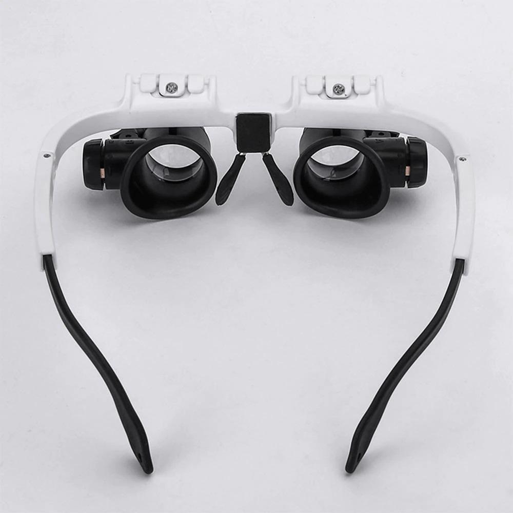 Magnifying Glass with Led Light Eyewear Observation Lens