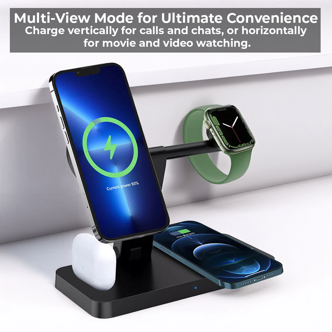 3-in-1 Wireless Ladegerätständer