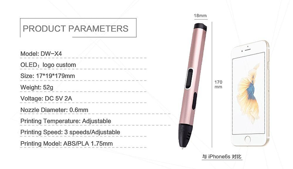 "4th Gen" 3D Drawing Pen | 3D printing Pen