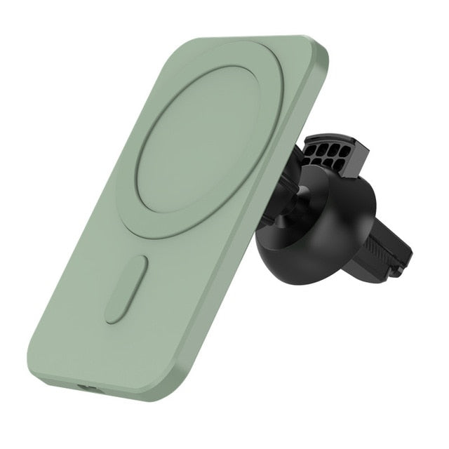 15W HaloLock Magnetischer Kabelloser Autoladehalter für iPhone 12 Serie Magsafe Schnelles Laden Kabelloser Ladehalter für das Auto