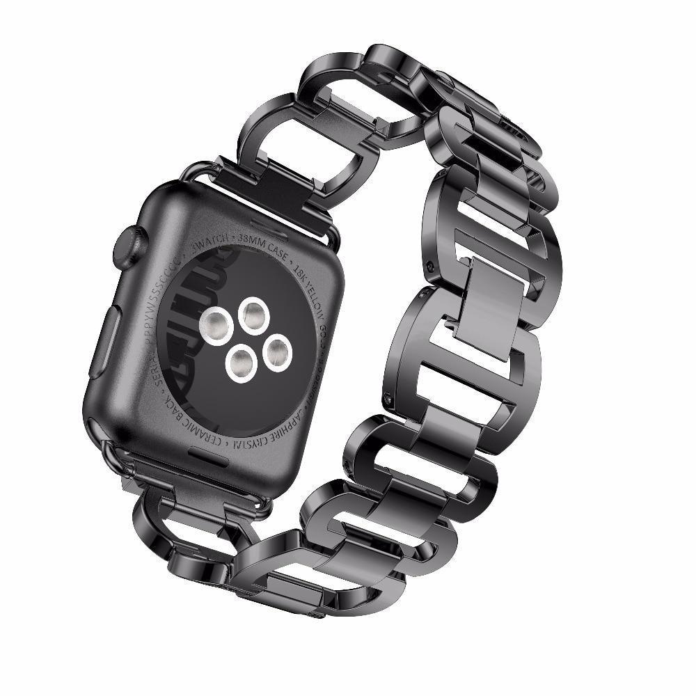 Rhinestone Stainless Steel Strap for Apple Watch