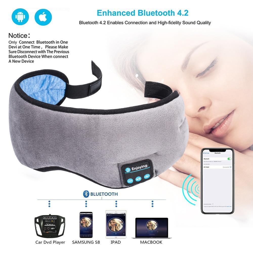 Bluetooth Sleep Eyes Mask Headphones
