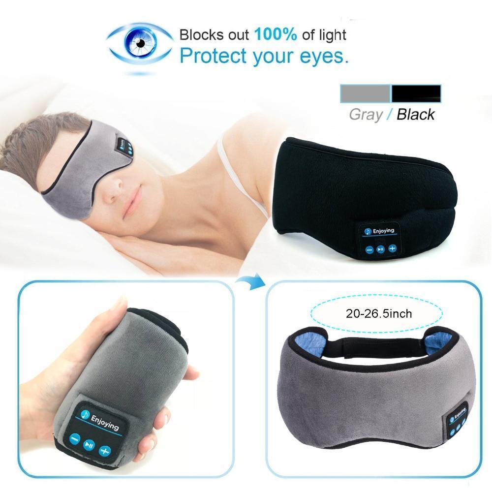 Bluetooth Sleep Eyes Mask Headphones