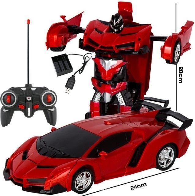 2 in 1 Transformer Fernbedienung Autos Spielzeug Geschenk Für Kinder