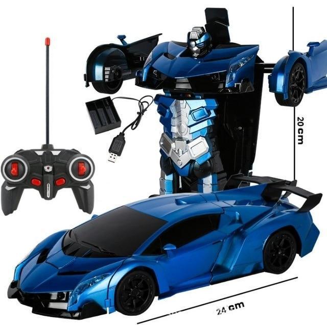 2 in 1 Transformer Fernbedienung Autos Spielzeug Geschenk Für Kinder