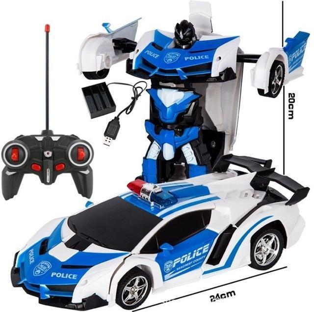 2 in 1 Transformer Fernbedienung Autos Spielzeug Geschenk Für Kinder