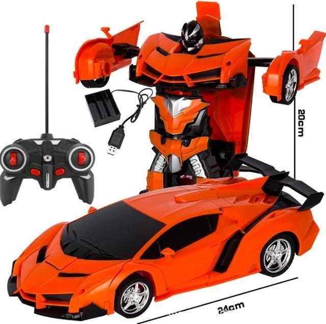 2 in 1 Transformer Fernbedienung Autos Spielzeug Geschenk Für Kinder