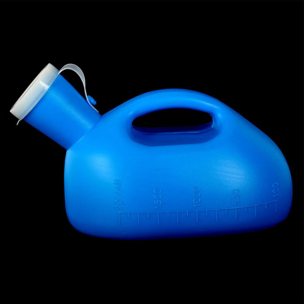 Portable Urine Travel Container | 2000ML Leak-Proof Design for Men & Women, Ideal for Camping, Hospitals, and Road Trips