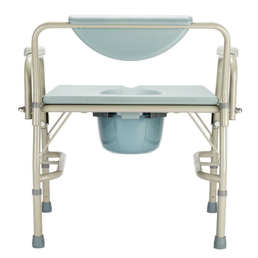 3-in-1 Toilettenstuhl mit Armlehnen – bis 250 kg