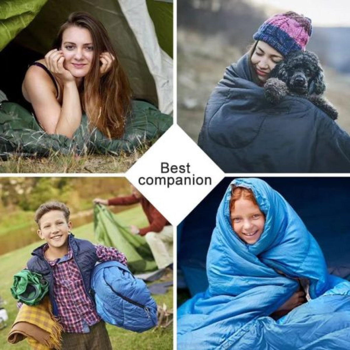 Ultra Lightweight & Portable Sleeping Bag – Ideal for Camping, Hiking & Outdoor Adventures | Compact Sleeping Pad
