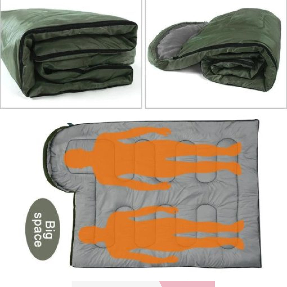 Ultra Lightweight & Portable Sleeping Bag – Ideal for Camping, Hiking & Outdoor Adventures | Compact Sleeping Pad